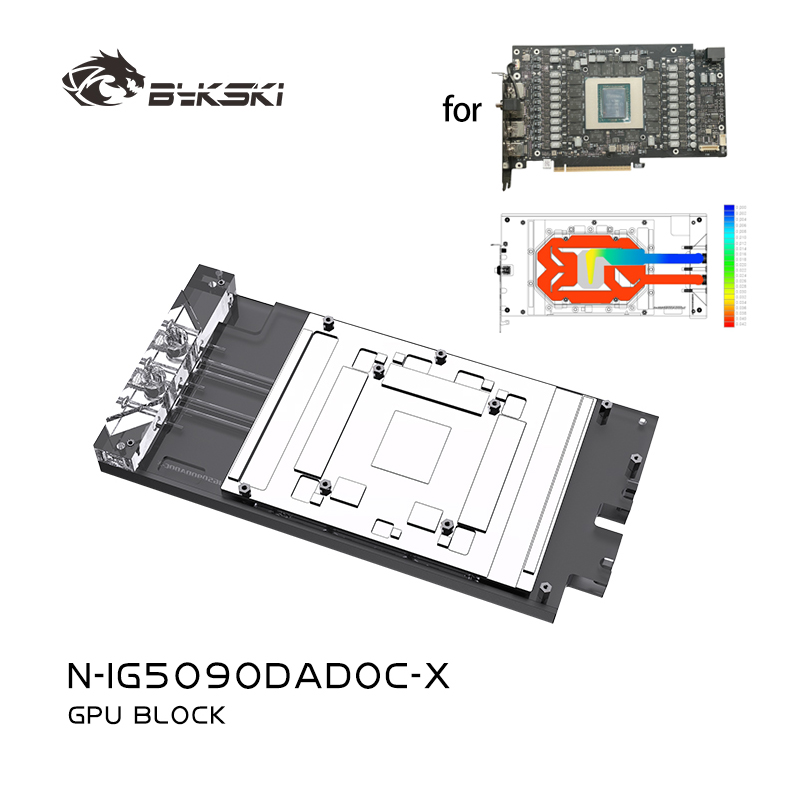 Bykski N-IG5090DADOC-X GPU-Blo – Rtx 5090 32Gb Bewertung und Preis
